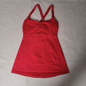 lululemon athletica Red Tank Top